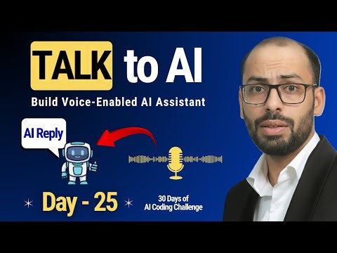 Build a Voice-Enabled AI Assistant 🤖🎙️ | Day 25 | Voice AI Assistant (Streamlit + Snowflake)