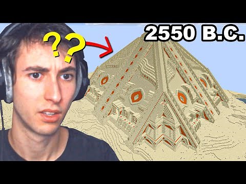 I Fooled my Friend with a Time Machine Mod on Minecraft...