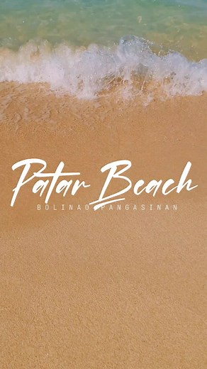 Explore Patar Beach: A Tropical Paradise in Bolinao, Pangasinan