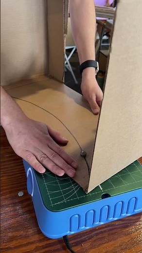 DIY Cardboard Airplane Costume