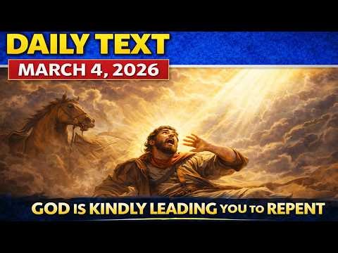 Daily Text 2026 Today JW | March 4, 2026
