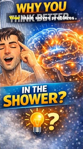 The Psychology Behind Shower Thoughts (Explained in 60 Seconds)