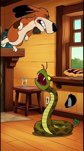 Droopy Dog vs. Badlands Bart: The PIE Stampede Incident!
