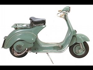 Histoire de la vespa en 25min