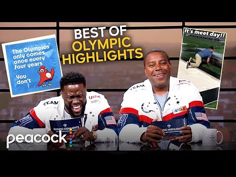 Kevin Hart and Kenan Thompson’s Funniest Olympic Highlights Moments