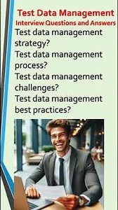 Test Data Management-Test data management Tutorial-Test Data Management Interview Questions-Test-TDM