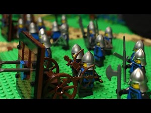 Lego - The Siege of Camelot - Lego Castle Stop Motion - Part 1
