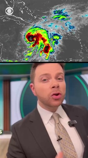 310K views · 2.4K reactions | Hurricane Melissa could be one of the most powerful hurricanes to ever hit Jamaica. The slow-moving storm is expected to undergo rapid intensification as it continues across the Caribbean, and could bring feet of rain, storm surge and intense winds to the mountainous island. Meteorologist Andrew Kozak breaks down the forecast. | CBS News | Facebook