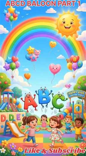 ABC Balloon Song 🎈 | A to Z Alphabet Song for Kids | Learn ABC with Balloons