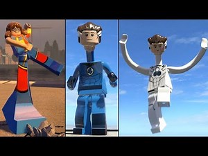 Elastic Characters in LEGO Marvel Super Heroes vs LEGO Marvel's Avengers
