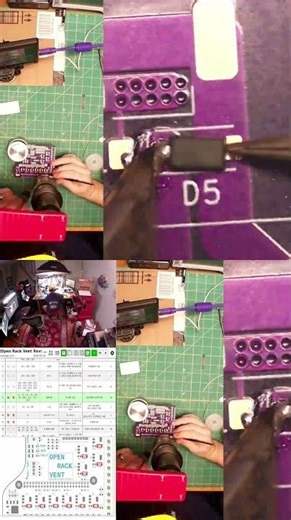 [FINALLY] Circuit Board Assembly #timelapse #electricalengineering #soldering #surfacemount #homelab