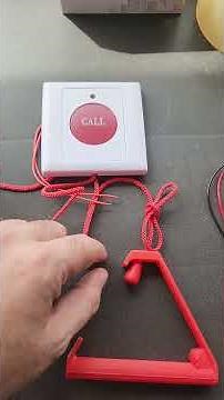 Wired Alarm Bell for Accessible Bathroom for Disability Emergency NTC 6047