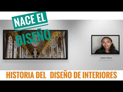 👉 HISTORIA DEL DISEÑO DE INTERIORES ✅