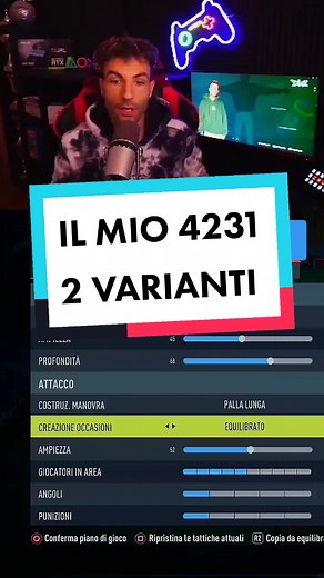 Tattiche per il 4231 di FIFA 22