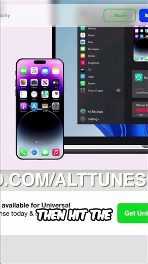 Backup Your iPhone to PC in 3 Easy Steps with AltTunes! #shorts