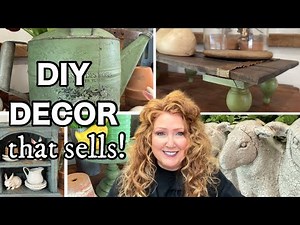 Transforming Trash to Treasure Giving Thrift Store Finds ia Second Life | Decor that SELLS!