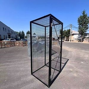[Hot Item] Industrial Workshop Welded Metal Storage Cage Large Security Protection Steel Wire Mesh Lockers