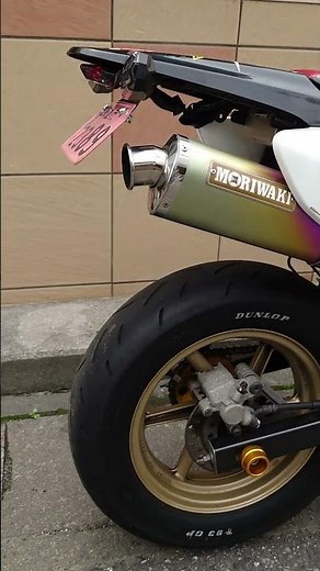 XR１００モタード　始動動画