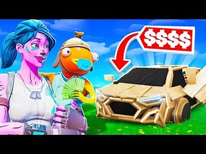 Whatever This 9 Year Old Builds, I Buy... (Fortnite)