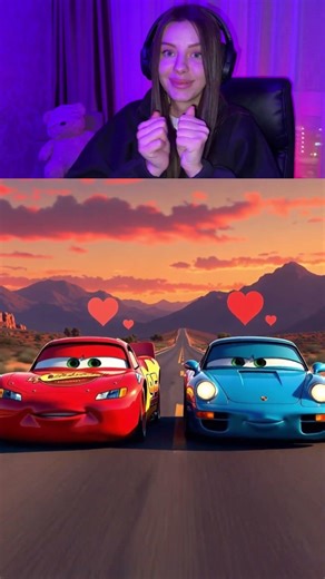 Lightning McQueen and Sally Carrera have welcomed a baby #cars #mcqueen #cartoon