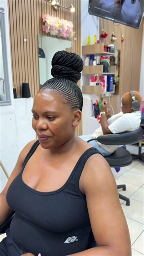 Ponytail cornrow, hairstyles with extension