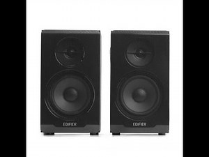Edifier R33BT Bookshelf Speaker unboxing and sound test