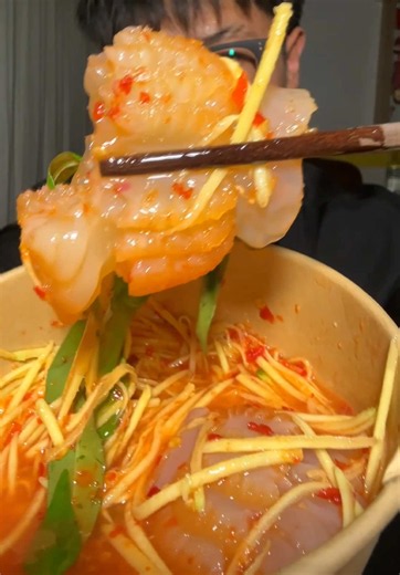 mukbang sứa đạn sốt thái và sốt mắm nhĩ #mukbang #reviewanngon #suadanthailan #ankhuya