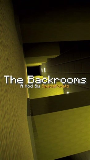 Me fui a los Backrooms #backroom #mods #minecraft