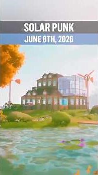 Is Solarpunk the coziest survival game of 2026? Floating islands and pure vibes.