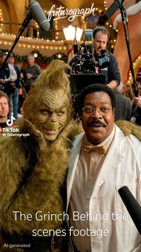 The Grinch Behind the scenes footage #shorts #thegrinch #christmas2025 #christmassong #grinch #xmas