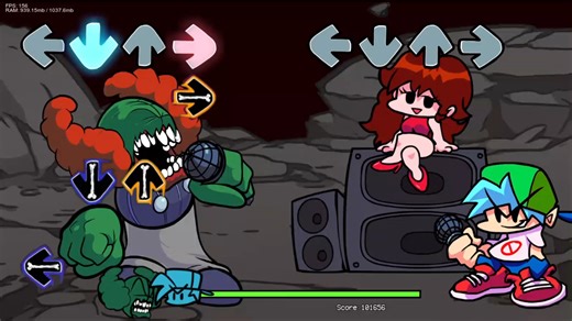 FNF原游戏这年头也有BOTPLAY了？