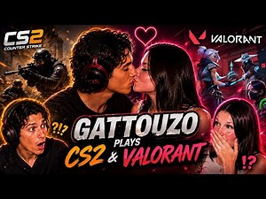 Gattouzo Finally Plays CS2 & Valorant With His Girlfriend 😳❤️