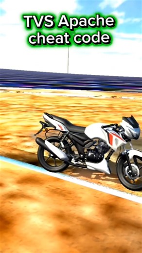 Indian bikes driving 3d TVS Apache bike cheat code #apache #tvsapache #ytshorts #viral