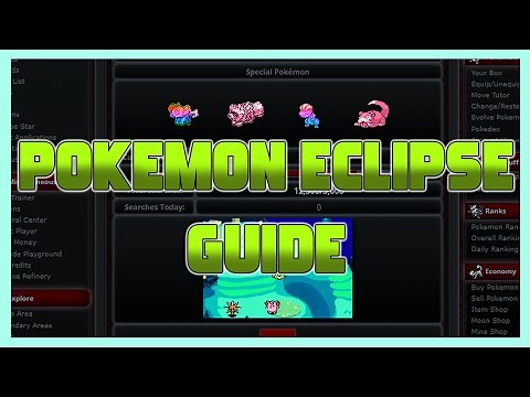 COMPLETE POKEMON ECLIPSE GUIDE FOR NEW PLAYERS!