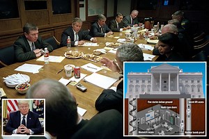 Inside White House bunker used after 9/11 where Trump was taken during Floyd riots