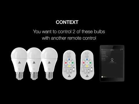 AwoX SmartLIGHT Mesh - How to pair a new remote control in a system already installed on the app