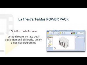 Tutorial TerMus BIM – La finestra TerMus POWER PACK – ACCA software