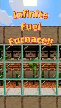 INFINITE FUEL FURNACE in Minecraft 1.21!!