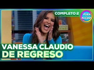 Vanessa Claudio is back to reminisce about her years as a host! 🤩✨ | Venga la Alegría