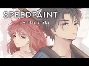 Anime Speedpaint | How I Color on Procreate