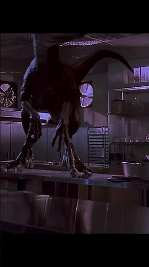 😱 Kids vs Raptors in the Kitchen! | Jurassic Park (1993) 🦖🍽️