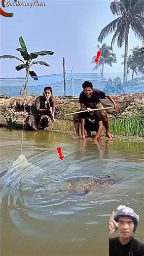 Pemenangnya Siapa?‼️Alangkah Serunya Dua Angler Strike Ikan Yang Sama#animals#fishing#shortvideo