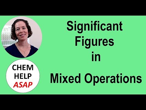 Significant Figures in Mixed Operations