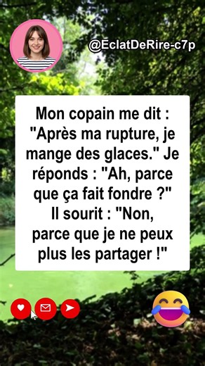 🍦 Fondre ou partager 😂 #blagues #humour #comédie #rire #drôle #marrant #france #shorts #youtube