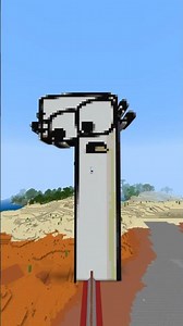 Minecraft Flying Through Number Lore 1 to 9 (Ultra Fast!) #minecraft #numberlore #shorts