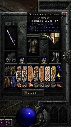 Level 60 Holy Shock Aura Sorceress Build #diablo2resurrectedbuild #fastleveling #games