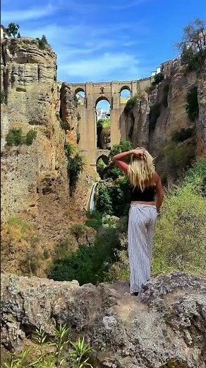 Puente Nuevo Ronda Spain: Most Beautiful Bridge in Europe 🇪🇸 #travel
