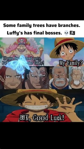 luffys family is full of final boss