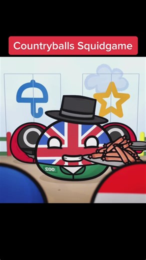 Countryballs Squidgame Funny Animations