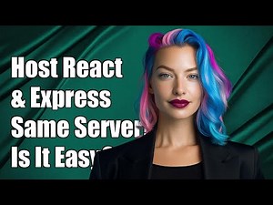 Host React and Express on the same server?
